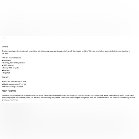 Shoshanna Jasmina Strapless beaded top bow Gown Maxi Dress Womens Size 6 Black - Picture 4 of 15